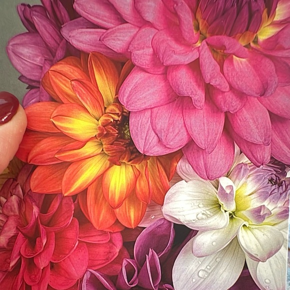 Vibrant Floral Art Print - Picture 1 of 2